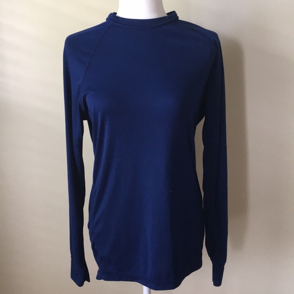 Patagonia Tops - Patagonia Capilena Navy Blue Long Sleeve
